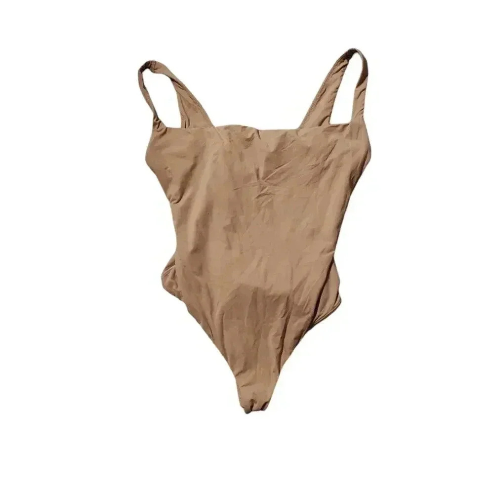 SKIMS Fits Everybody Cami Thong Bodysuit